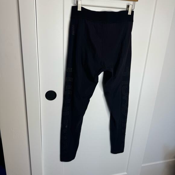 Lululemon X SoulCycle Ride & Reflect Tight 28" Black Full On Luxtreme Size 10 - Picture 6 of 8